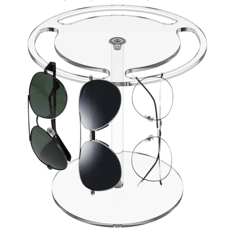 Clear Acrylic Sunglasses Display Stand
